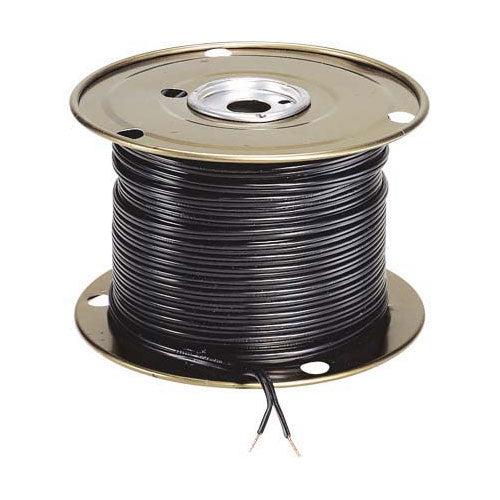 Southwire SPT-1 AWG 18 2-Conductors Black Copper Wire-Roll