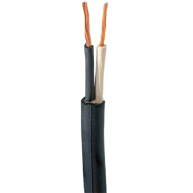 Southwire SJOOW 16 AWG 2 Conductors Copper Wire with Black EPDM Jacket-Roll