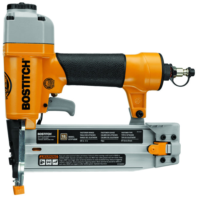 Bostitch Pneumatic Brad Nailer - 18 GA - 5/8-in to 2-in - Each