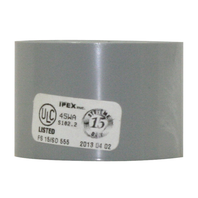 Ipex 1-1/2-in Diameter Grey PVC DWV Coupling -