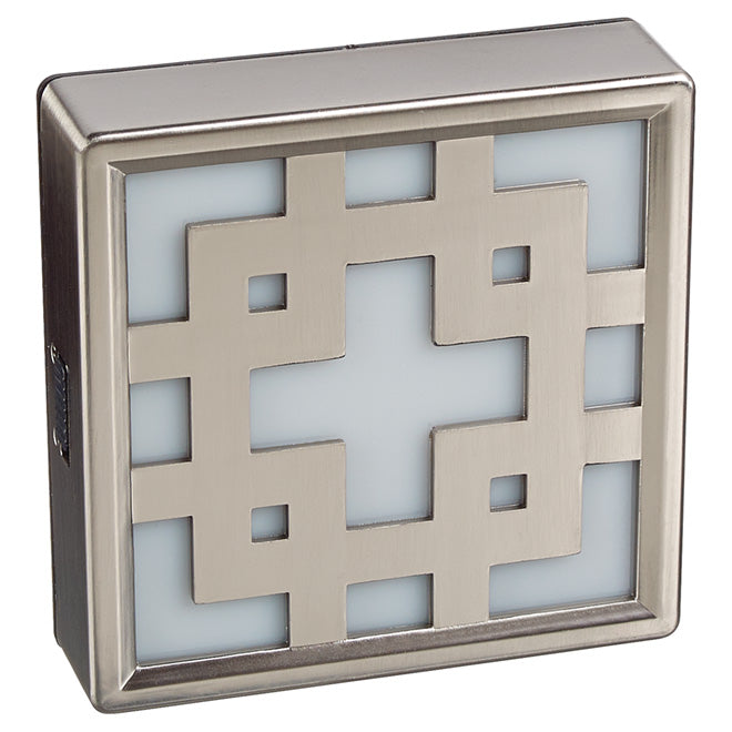 Globe Electric LED Night Light - Decorative - Plug-In - Silver-