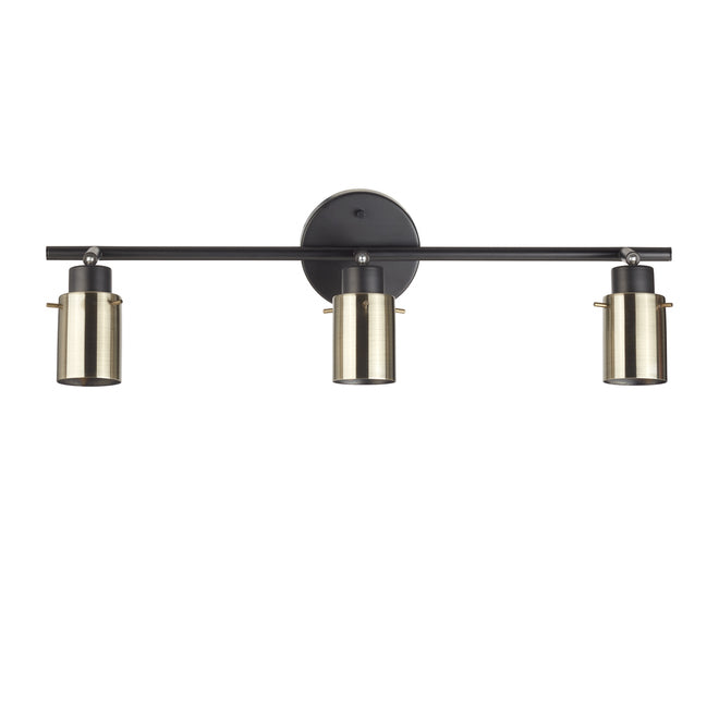 Globe Electric Stark 3 Lights 22-in Dark Bronze Dimmable Tracklight-