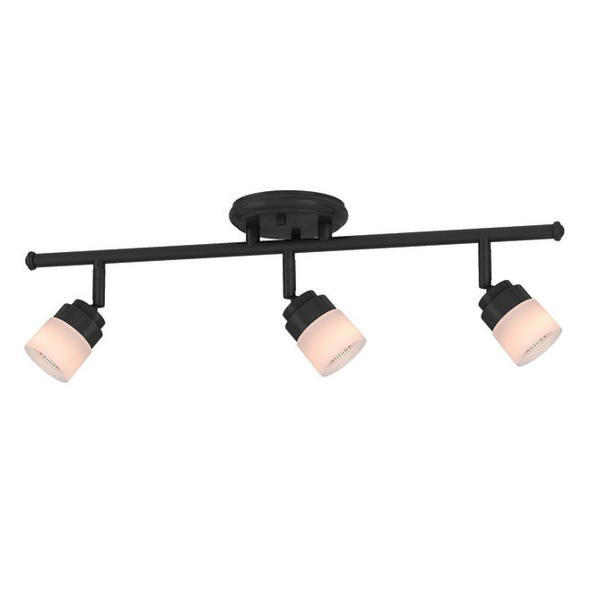 Globe Electric Ax 4 Lights 23-in Black Dimmable Tracklight-