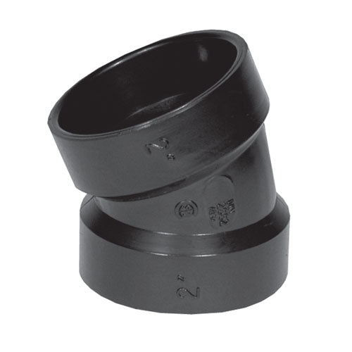 ABS 22 1/2° Elbow -