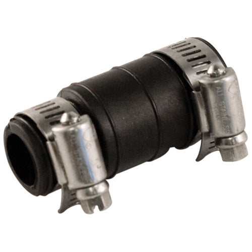 Aqua-Dynamic Dishwasher Drain Connector - Flexible - PVC - 300 Series Stainless Steel Assemblies - Each