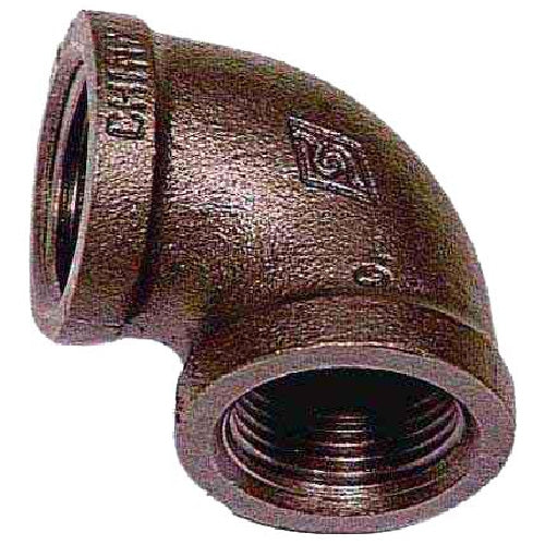 Black Iron Elbow - 1/2" -