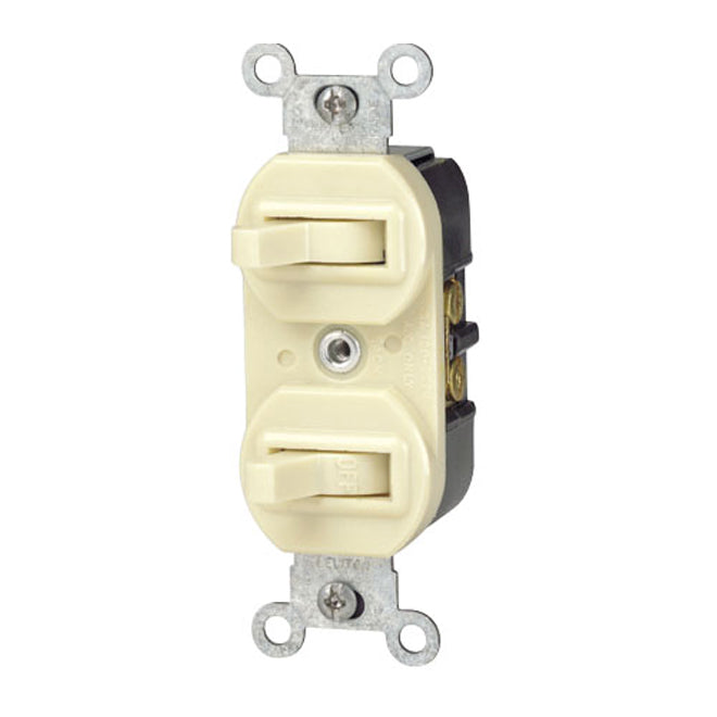Single-pole double switch-Each