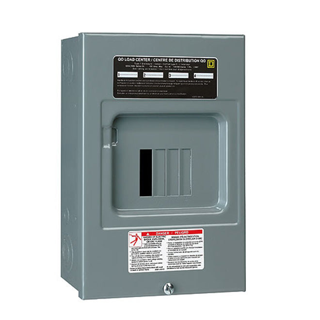 100A 4 Spaces/8 Circuit QO Sub Panel-Each