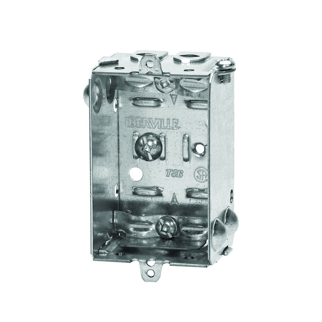 Rectangular Box with Internal Clamps-Each