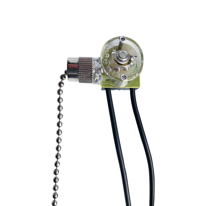 Marr On/Off Pull Chain Switch - Single Pole-Each