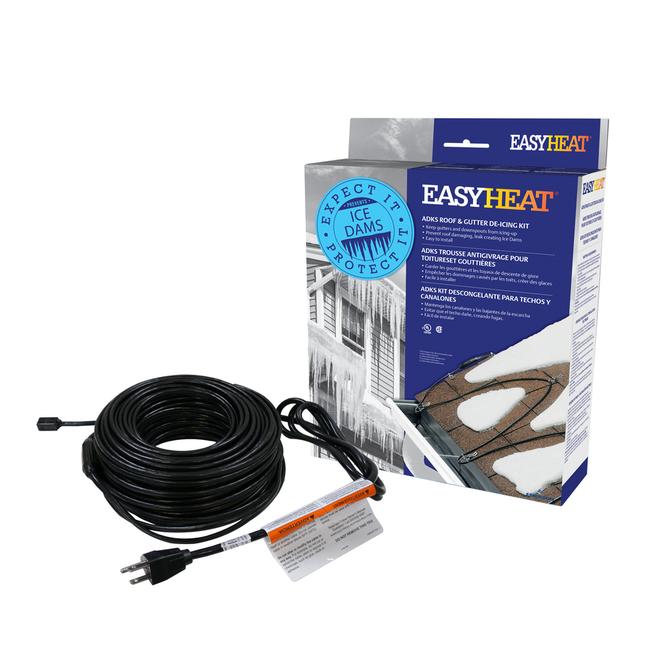 EasyHeat ADKS Roof & Gutter De-icing Cable Kit-Each