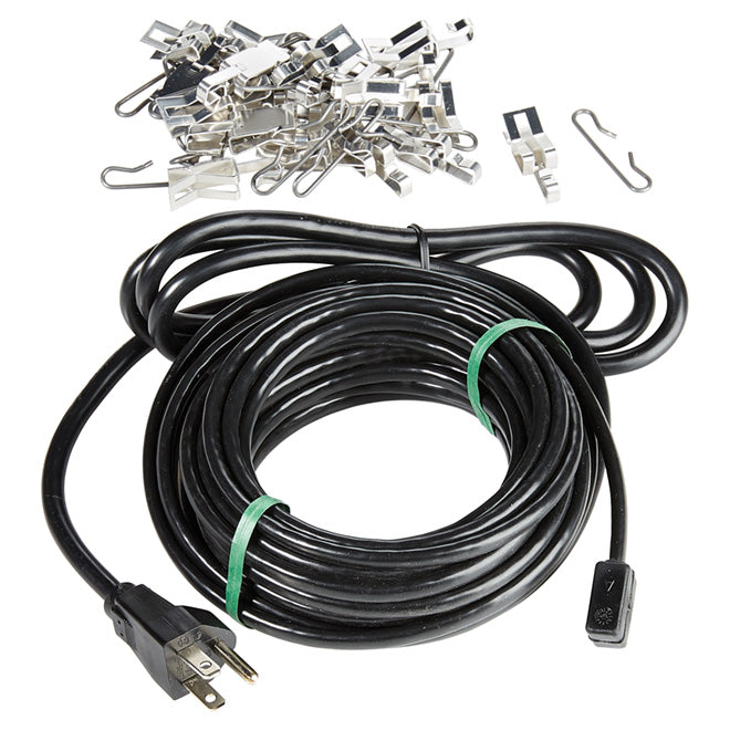 EasyHeat(R) De-Icing Kit - Roof/Gutter - 20' - 5 W - 120 V-Each