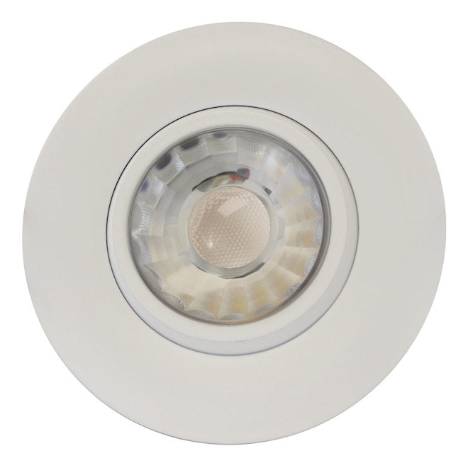 Trenz Retina Recessed Dimmable Adjustable LED Light - 7.5 W - 3-in - Brushed Nickel-