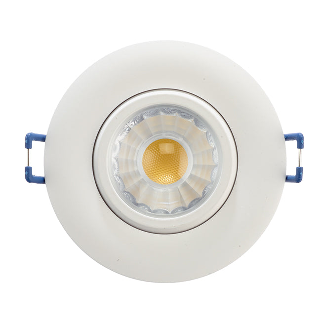 Trenz Round Recessed Light - 40 Watt - LED - Dimmable - 3-in - White-