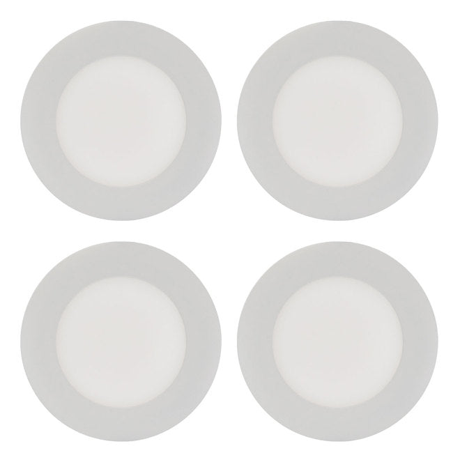 Trenz ThinLED Recessed Round Recessed Downlights - 4-in - Cool White - 4-Pack-