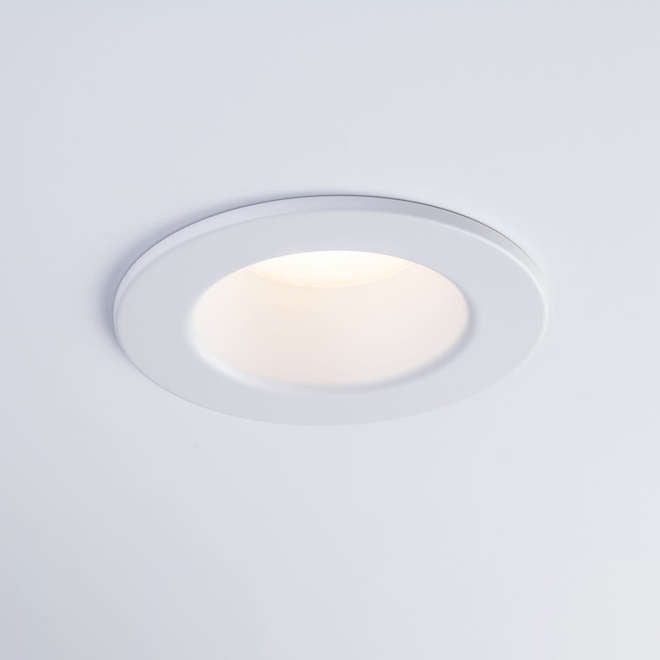 Trenz Omega Pro 4-in LED Recessed Light Kit - White - 6-Pack-