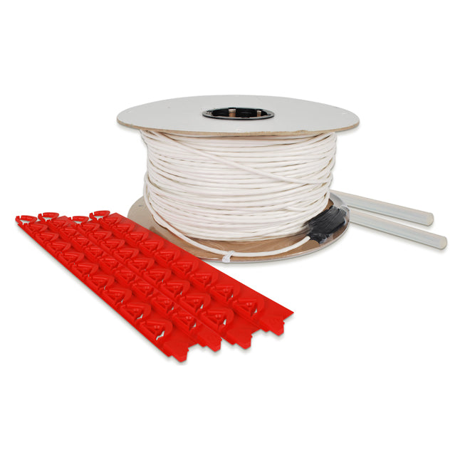 Stelpro Floor Heating Cable - Polymer - 810 W - 240 V - 211.6-ft - White-Each
