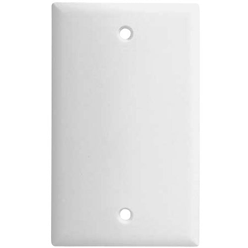 Eaton Decorator Blank Wall Plate - Thermoset - Polymer - 2 3/4-in W x 4 1/2-in H-