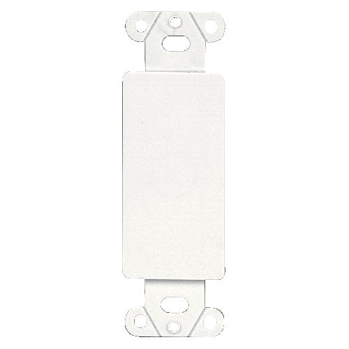 Eaton Blank Wall Plate - Thermoset Polymer - White - One-Gang-
