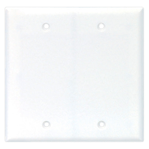 2-Gang Wallplate - White-