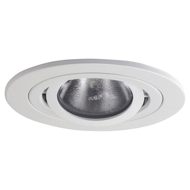 Halo Adjustable Recessed Trim - 50 W - PAR20 - 4-in - White Satin-