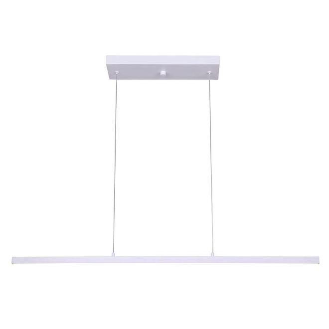 Canarm Maxton 1-Light White Integrated LED Chandelier-
