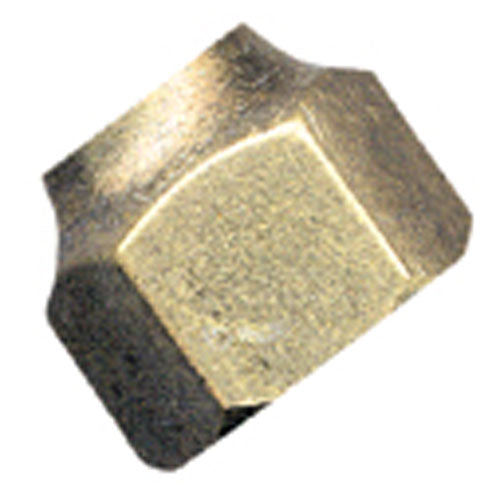 Short Forged Flare Nut - Brass - 45° - 3/8" - Each
