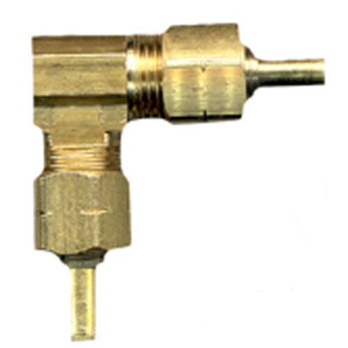 Elbow - Brass - 90° - 3/8" x 3/8" - Tube x Tube - Each