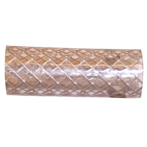 Reinforced Braided Vinyl Tubing - 1 1/4" x 50' - Clear - Roll
