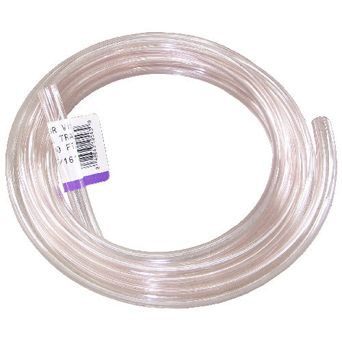 Vinyl Tubing - 1/2" x 3/8" x 20' - Clear - Each