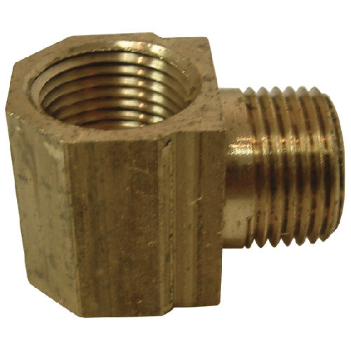 Street Elbow - Brass - 90° - 3/8" x 3/8" - MIP x FIP - Each