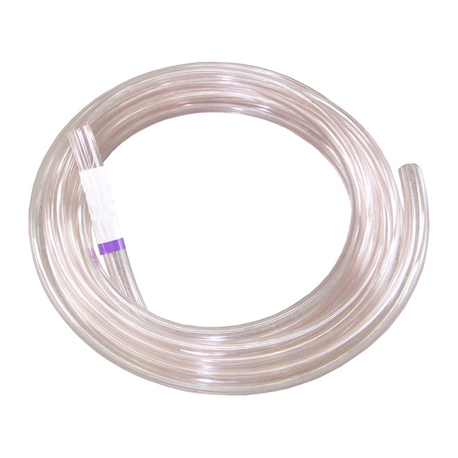 Vinyl Tubing - Pre-Cut - 1/2" x 3/8" x 10' - Clear - Each
