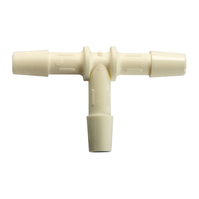 Barbed Tee - Plastic - 1/4" x 1/4" x 1/4" - Each
