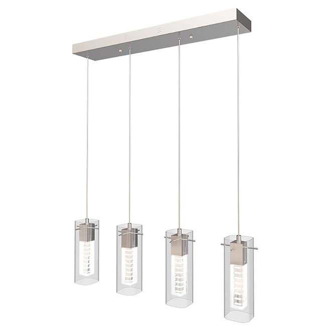 Artika - Suspended Light - Hologram 4 Lights - LED - Chrome-