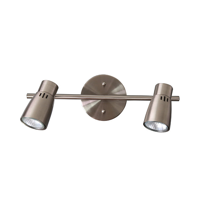 Whisper 2-Light Tracklight - Linear - Brushed Nickel-