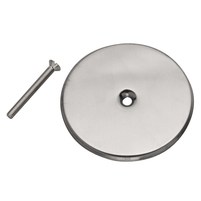 Oatey 6-in diameter Stainless Steel Cover Plate - Each