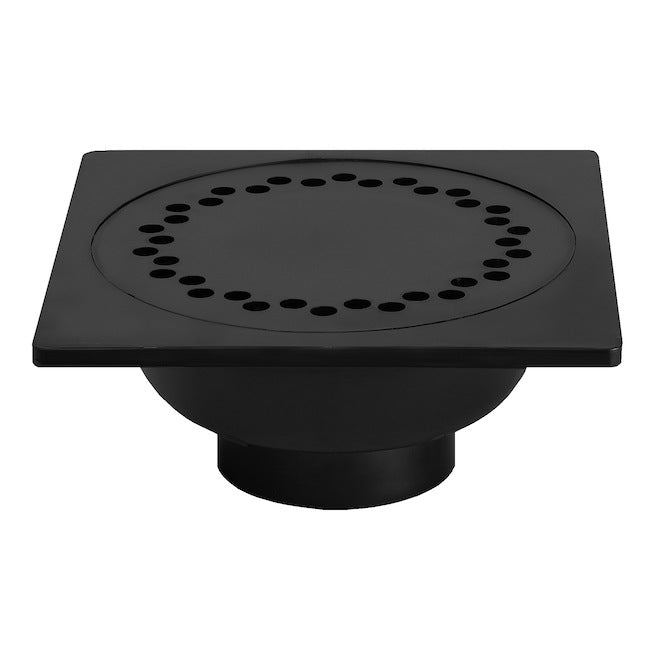 Oatey 3-in to 4-in diameter Black ABS Plastic Trap Drain - Each