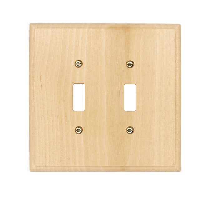 Double Toggle Wall Plate-