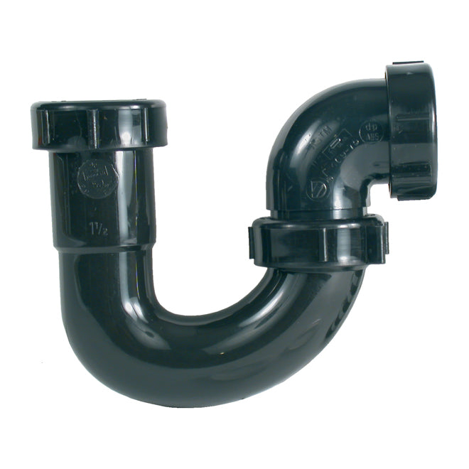 Plumb Pak - 1-Pack - 1 1/2-in x 1 1/4-in - ABS Repair P-Trap - Black -