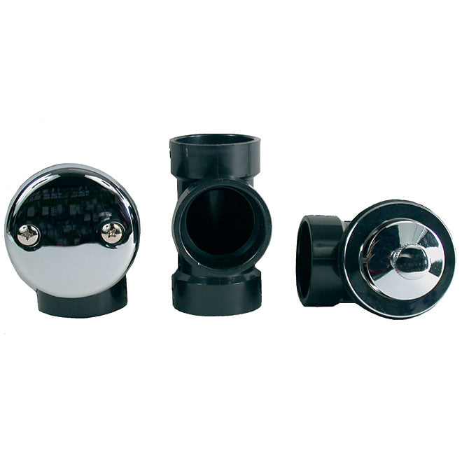 Plumb Pak - 1 1/2-in - Chrome Bath Drain "Lift and Turn" Plug - Each