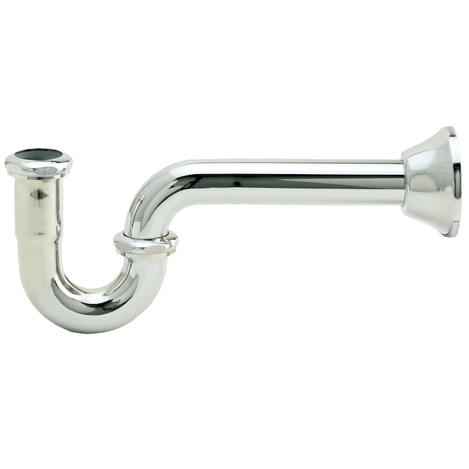 Plumb Pak - 1 1/4-In - Brass - P-Trap - Each