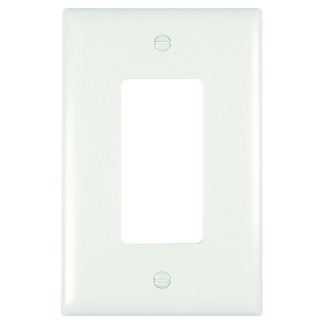 Legrand Trademaster 1-Gang Jumbo Decorator Rocker Wall Plate (White)-