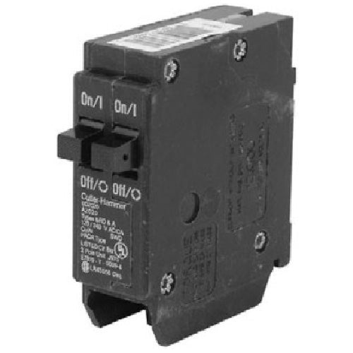 120 VAC 20-20 A DNPL Circuit Breaker 1-1 Pole Plug-In-Each