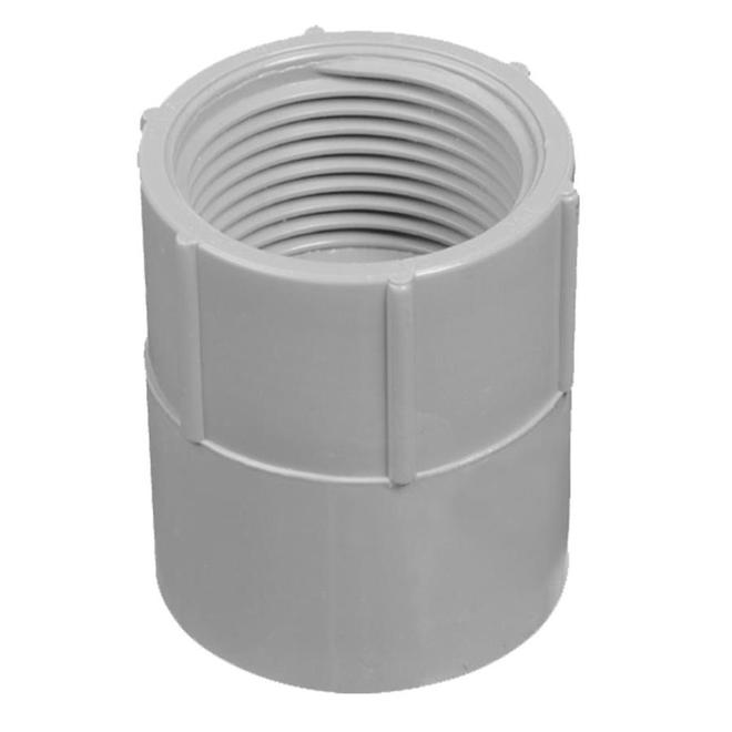 CARLON 3/4-in Adapter Coupling Schedule 40 PVC Compatible Schedule 80 PVC Compatible Conduit Fitting-Each