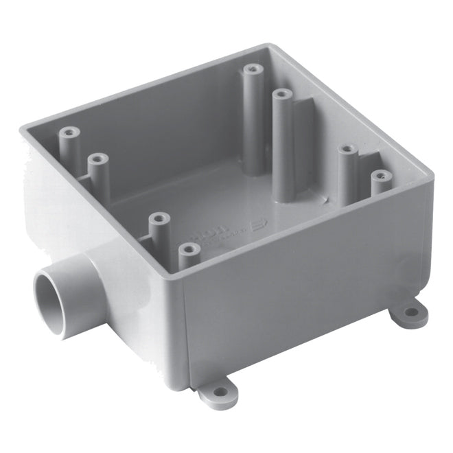 CARLON Double Gang Rectangular Box-Each