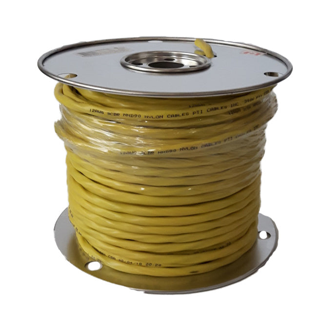 Southwire Romex Simpull Electric Cable NMD90 12-3 Gauge Yellow-Roll