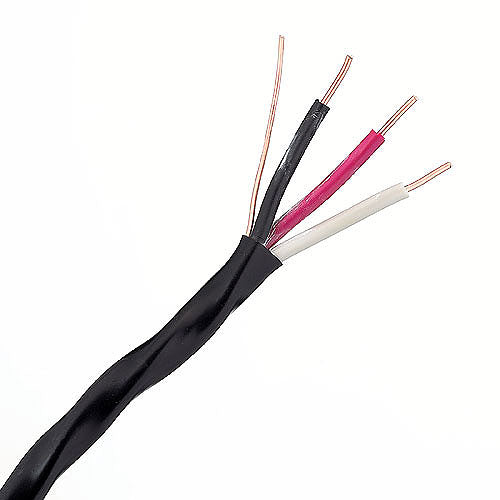 Southwire NMWU Black Jacketed 12 AWG 3-Conductor Underground Electric Copper Wire - 75-m-Roll