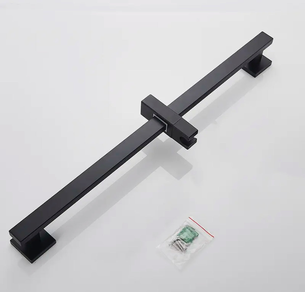 Square Single-Setting Slide Bar Matte Black