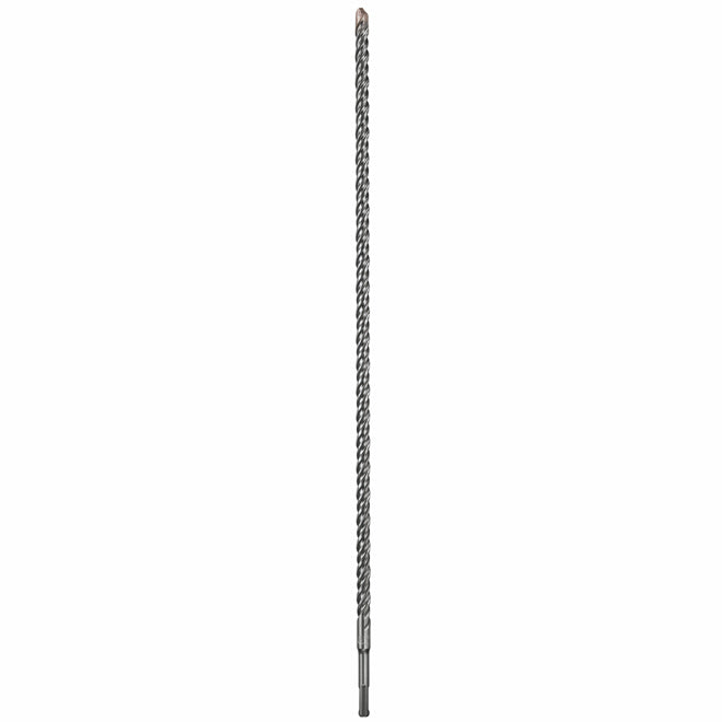 Bosch Bulldog Masonry Hammer Drill Bit - 1/2-in Dia x 24-in L - 22-in Cutting Depth - SDS-Plus Shank - Carbide-Tipped - Each