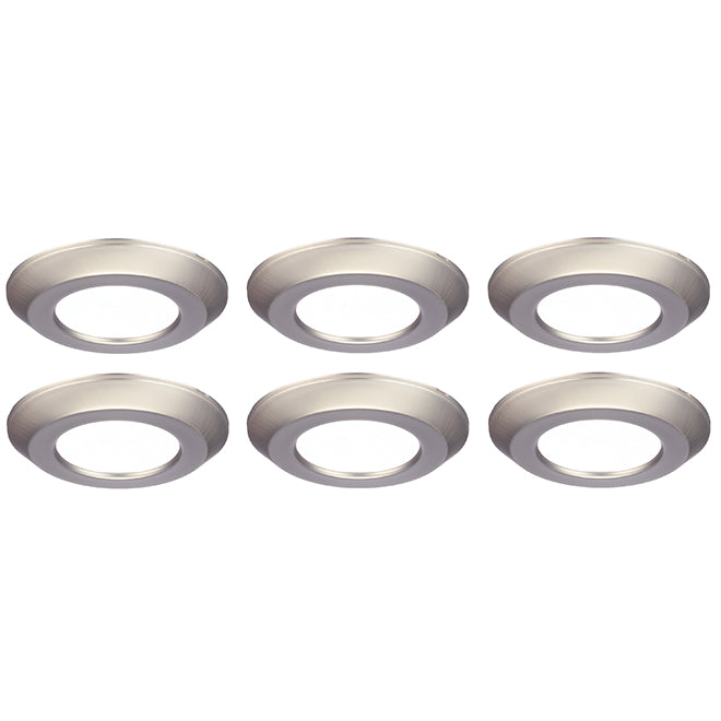 Halo RL4 Recessed Lighting Retrofit Round Trim Ring - 4-in - Satin Nickel-